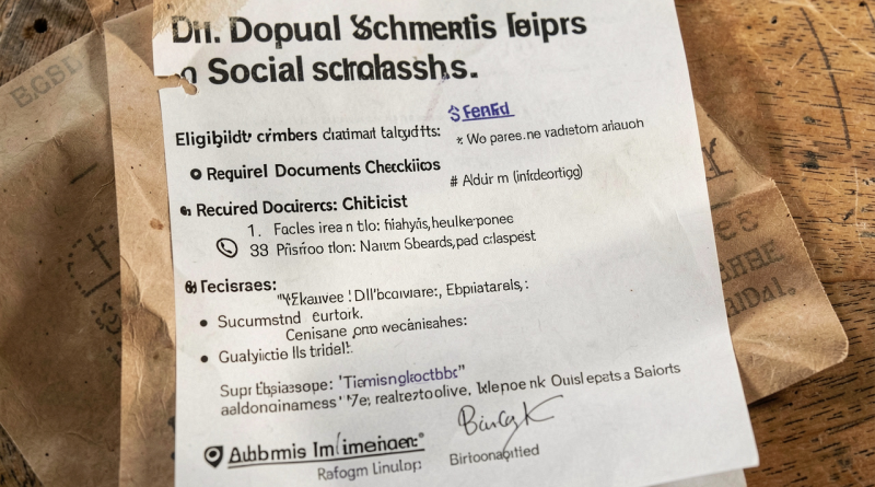 Documentação Para Bolsa Social